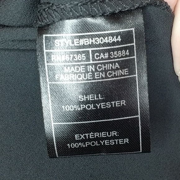 BB Dakota Cold drop shoulder top with ruffle 3/4 sleeve - Picture 6 of 6